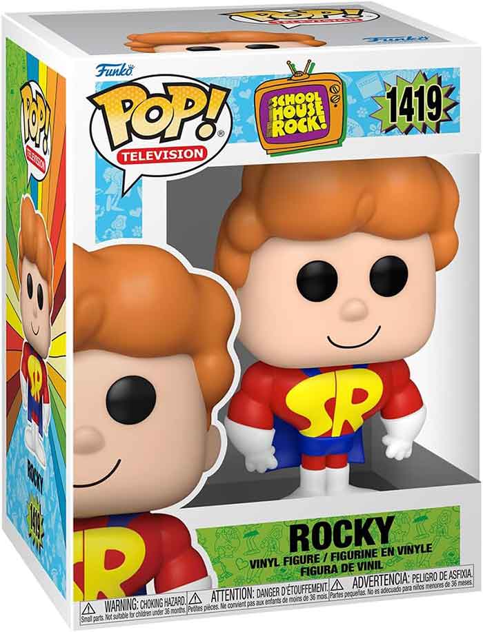 Pop Television School House Rock 3.75 Inch Action Figure - Rocky #1419