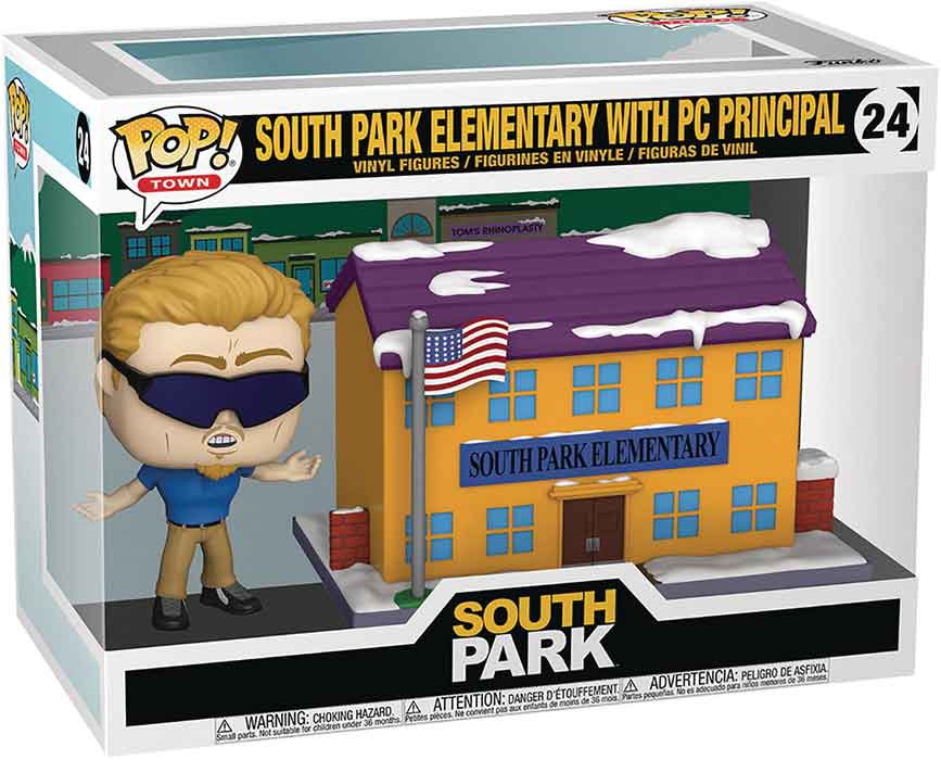 Pop Television South Park 3.75 Inch Action Figure Box Set - South Park Elementary with PC Principal #24