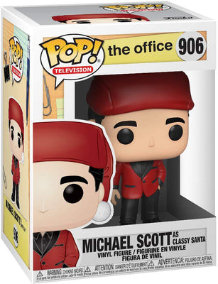 Pop Television 3.75 Inch Action Figure The Office - Michael Scott As Classy Santa #906