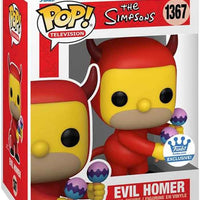 Pop Television The Simpsons 3.75 Inch Action Figure Exclusive - Evil Homer #1367