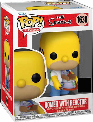 Pop Television The Simpsons 3.75 Inch Action Figure Exclusive - Homer With Reactor #1630