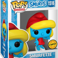 Pop Television The Smurfs 3.75 Inch Action Figure Exclusive - Smurfette #1516 Chase