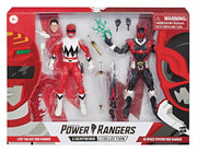 Power Rangers Lightning Collection 6 Inch Figure 2-Pack Series - Lost Galaxy Red Ranger & In Space Psycho Red Ranger