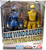 Power Rangers Ninja Storm 5 Inch Action Figure S.H.Figuarts Series - Blue and Yellow Wind Rangers