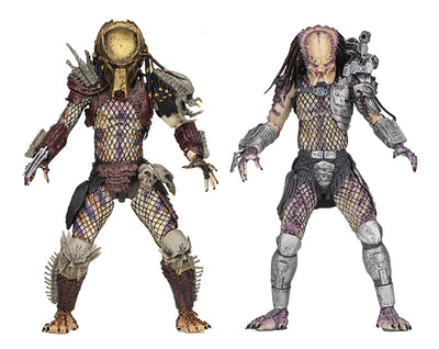 Predator 8 Inch Action Figure 2-Pack Series - Ultimate Bad Blood vs Enforcer