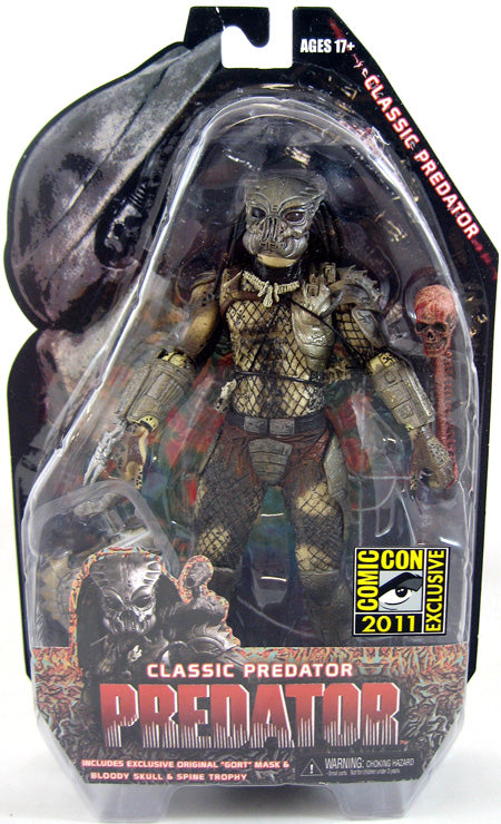 Predator 6 Inch Action Figure Exclusive Series - Gort Mask Classic Predator SDCC 2011 Exclsuive