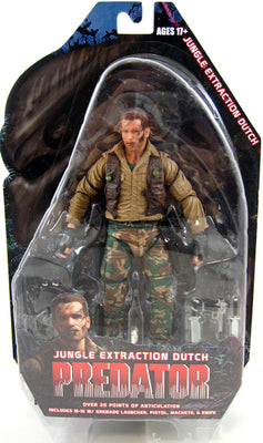 Predators 6 Inch Action Figure Series 8 - Jungle Extraction Dutch Schaefer