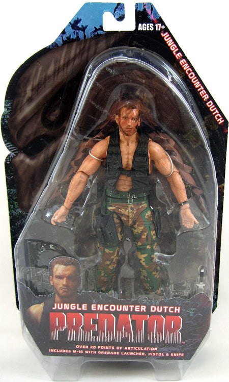 Predators 7 Inch Action Figure Series 9 - Jungle Encounter Dutch