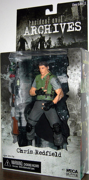 Resident Evil Archives 7 Inch Action Figure Series 1 - Chris Redfield