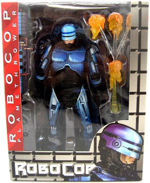 Robocop vs Terminator 7 Inch Action Figure 16-Bit Video Game Series 2 - Flamethrower Robocop