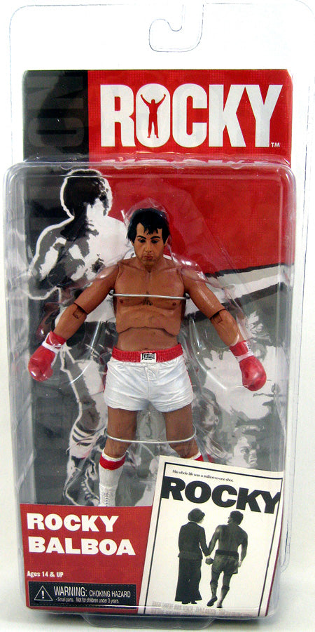 Rocky 7 Inch Action Figure Series 1 - Rocky Balboa White Shorts