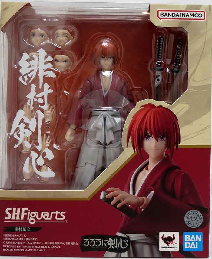 Rurouni Kenshin Meiji Swordsman Romantic Story 6 Inch Action Figure S.H. Figuarts - Kenshin Himura