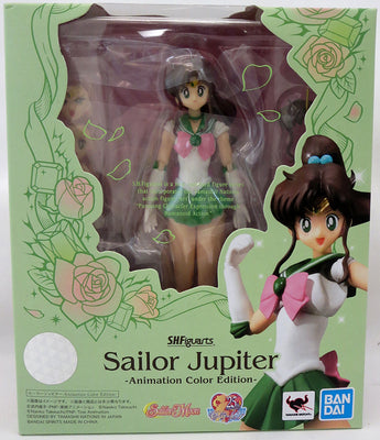 Sailor Moon Pretty Guardian 6 Inch Action Figure S.H. Figuarts - Sailor Jupiter Animation Color Edition