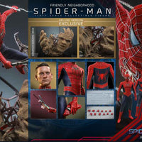 Spider-Man No Way Home 12 Inch Action Figure 1/6 Scale Deluxe - Friendly Neighborhood Spider-Man Hot Toys 9113702