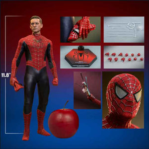 Spider-Man No Way Home 12 Inch Action Figure 1/6 Scale - Friendly Neighborhood Spider-Man Hot Toys 911370