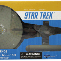 Star Trek The Original Series 15 Inch Vehicle Figure - Starship Enterprise NCC-1701