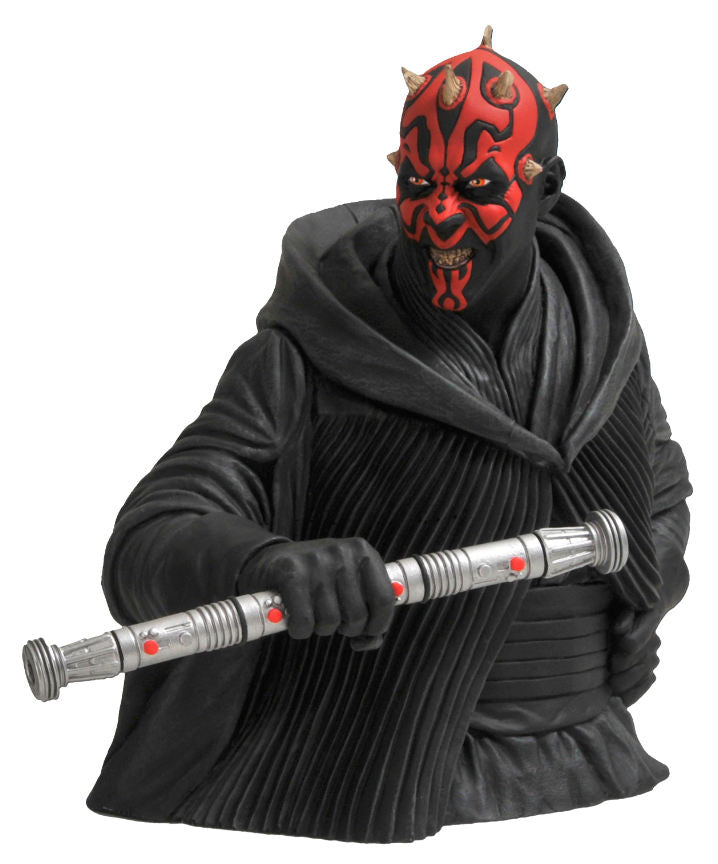 Star Wars 9 Inch Bust Bank Bust Bank - Darth Maul Bust Bank