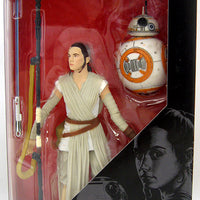 Star Wars The Force Awakens 6 Inch Action Figure The Black Series Wave 4 - Rey With Lightsaber (Jakku) & BB-8 #02