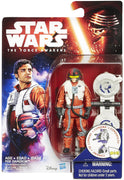 Star Wars The Force Awakens 3.75 Inch Action Figure Jungle And Space Wave 1 - Poe Dameron