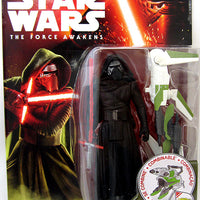 Star Wars The Force Awakens 3.75 Inch Action Figure Jungle And Space Wave 2 - Kylo Ren (Winged Pikes) (Shelf Wear)