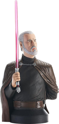 Star Wars Revenge of The Sith 7 Inch Bust Statue 1/6 Scale - Count Dooku