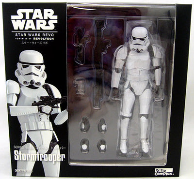 Star Wars Revo 7 Inch Action Figure Revltech Series - Stormtrooper No. 002