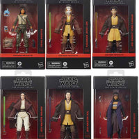 Star Wars The Black Series Acolytes 6 Inch Action Figure (2024 Wave 3A) - Set of 6 (#01 to #06)