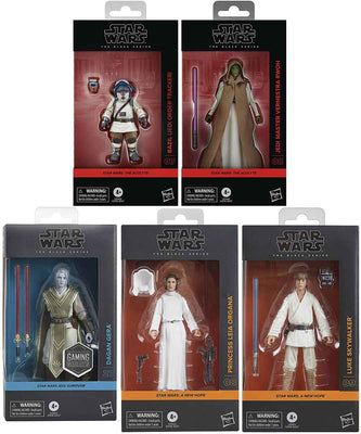 Star Wars The Black Series 6 Inch Action Figure (2025 Wave 1A) - Set of 5