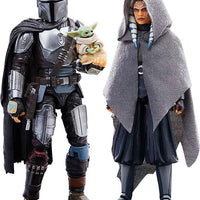 Star Wars The Black Series 6 Inch Action Figure 3-Pack Exclusive - The Mandalorian - Ahsoka Tano - Grogu