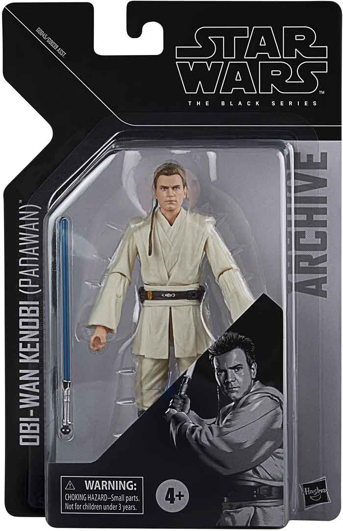 Star Wars The Black Series Archives 6 Inch Action Figure (2024 Wave 2) - Obi-Wan Kenobi (Padawan)