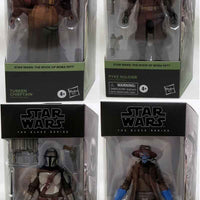 Star Wars The Black Series 6 Inch Action Figure Box Art (2024 Wave 1A) - Set of 4 (Bane - Chieftain - Pyke - Mando)