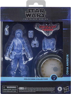 Star Wars The Black Series 6 Inch Action Figure Deluxe Exclusive - Holocomm Osha Aniseya