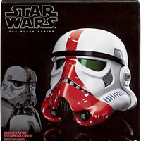 Star Wars The Black Series Life Size Helmet Electronic Helmet - Incinerator Stormtrooper Helmet Reissue