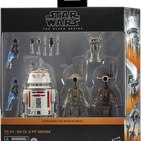 Star Wars The Black Series 6 Inch Scale Action Figure Exclusive - R5-D5, BD-72 & Pit Droids