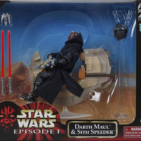 Star Wars The Black Series 6 Inch Vehicle Figure SDCC Exclusive - Darth Maul & Sith Speeder