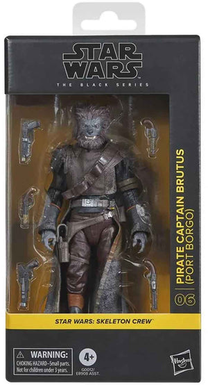 Star Wars The Black Series Skeleton Crew 6 Inch Action Figure (2024 Wave 2A) - Pirate Captain Brutus #06