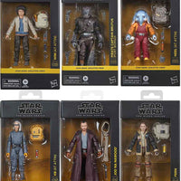 Star Wars The Black Series Skeleton Crew 6 Inch Action Figure (2024 Wave 2A) - Set of 6