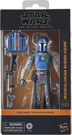 Star Wars The Black Series The Mandalorian 6 Inch Action Figure Exclusive - Mandalorian Shriek-Hawk