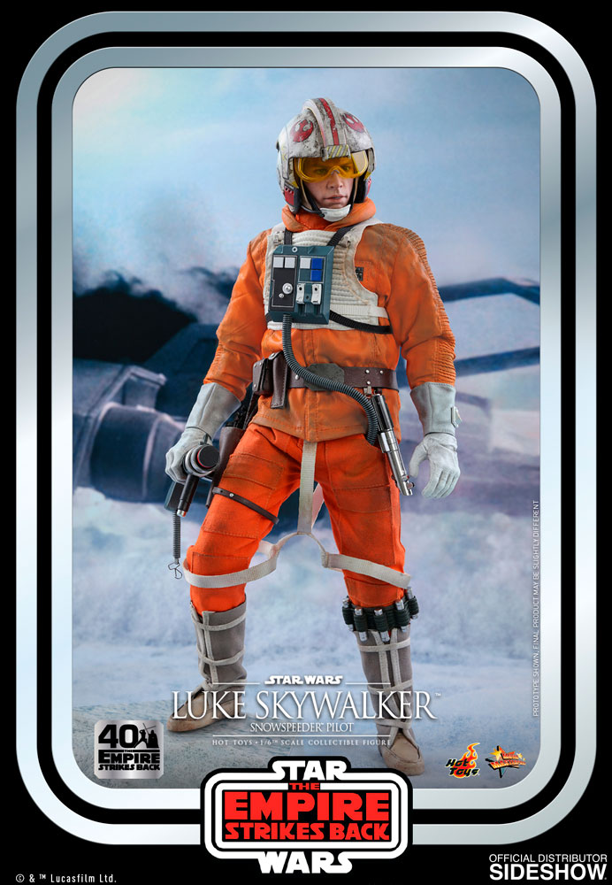 Star Wars The Empire Strikes Back 11 Inch Action Figure 1/6 Scale - Luke Skywalker Snowspeeder Pilot Hot Toys 906711