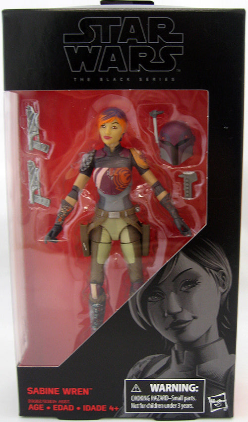 Star Wars The Force Awakens 6 Inch Action Figure The Black Series Wave 9 - Sabine Wren #33