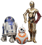 Star Wars The Force Awakens 1/10 Scale Statue Figure ArtFX+ - C-3PO & R2-D2 With BB-8