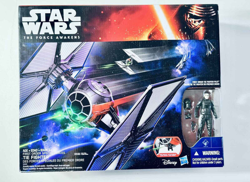 Star Wars The Force Awakens 3.75 Inch Scale Vehicle Figure - Tie Fighter  with First Order Pilot