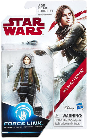 Star Wars The Last Jedi 3.75 Inch Action Figure (2017 Wave 2 Orange) - Jyn Erso (Jedha)