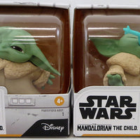 Star Wars The Mandalorian 2.2 Inch Action Figure Baby Bounties 2-Pack Series - The Child (Baby Yoda) Frog & Force