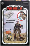 Star Wars The Vintage Collection 3.75 Inch Action Figure 2-pack - Sabine Wren & Chopper (C1-10P)