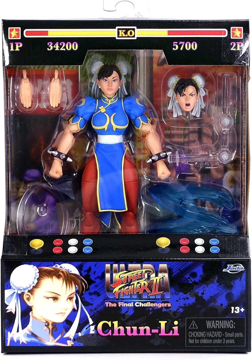 Street Fighter 2 The Final Challengers 6 Inch Action Figure Wave 1 - Chun Li