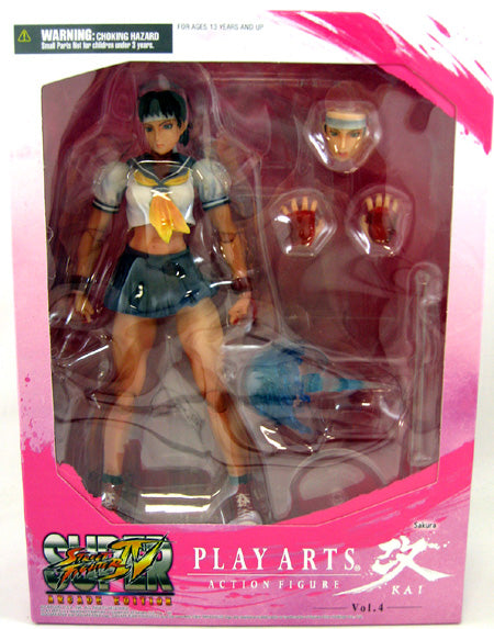 Street Fighter IV 9 Inch Action Figure Play Arts Kai Series - Sakura