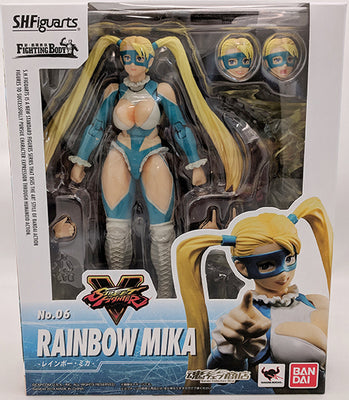 Street Fighter 5 Inch Action Figure S.H. Figuarts - Rainbow Mika