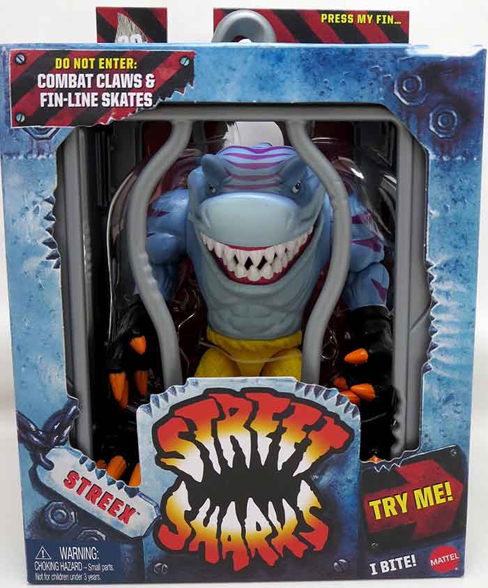 Street Sharks 30th Anniversary 6 Inch Action Figure - Streex