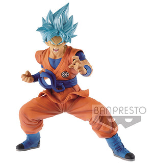 Super Dragon Ball Heroes 7 Inch Static Figure Transcendence Art - Super Saiyan Blue Goku (Shelf Wear Packaging)